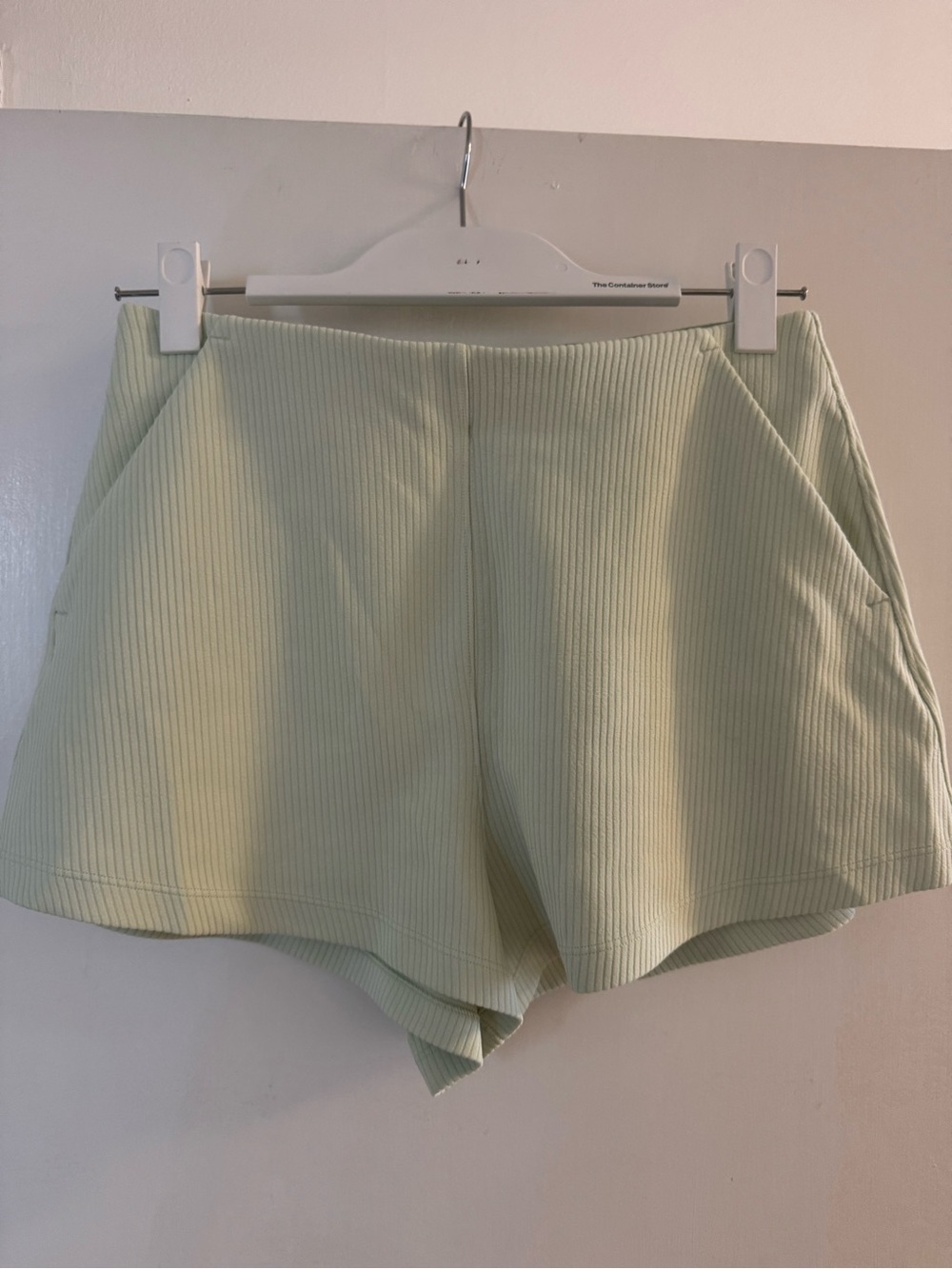 lululemon athletica Ribbed Mint High-Rise Shorts